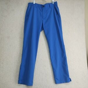 Under Armour Pants Mens 34x32 Blue Golf Stretch Performance Chino Slim Fit